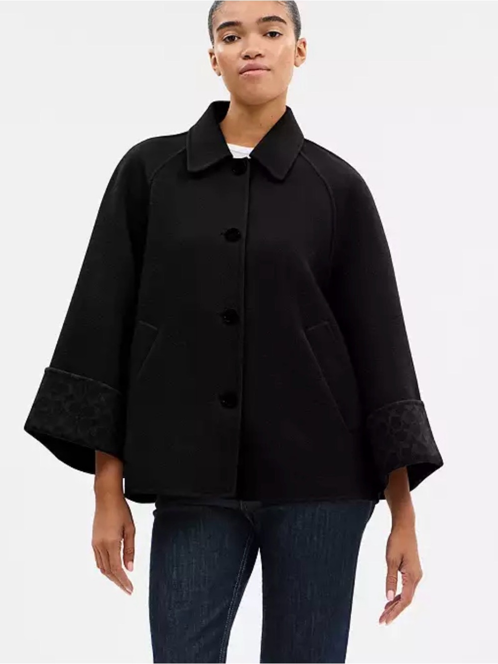 Coach Wool Swing Coat